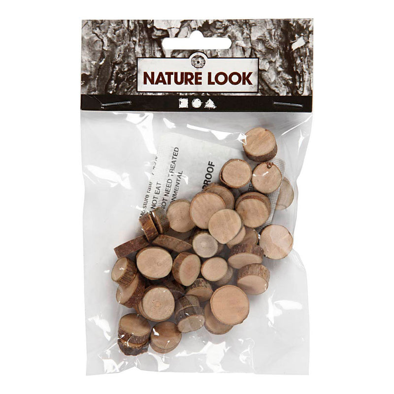 Load image into Gallery viewer, Creativ company houten schijf 10-50 mm, 25 gram
