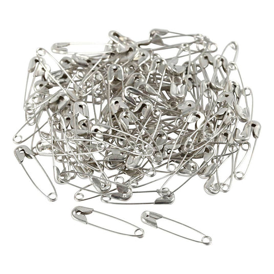 Creativ company veiligheidsspelden zilver, 100st.