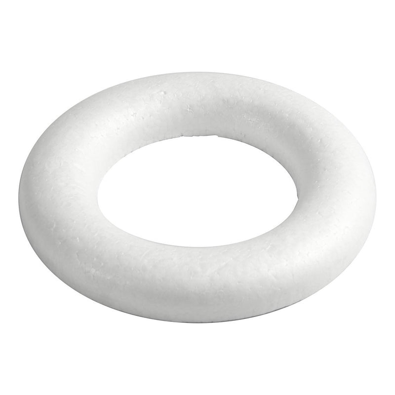 Load image into Gallery viewer, Creativ company ringen met platte achterkant wit, 20cm
