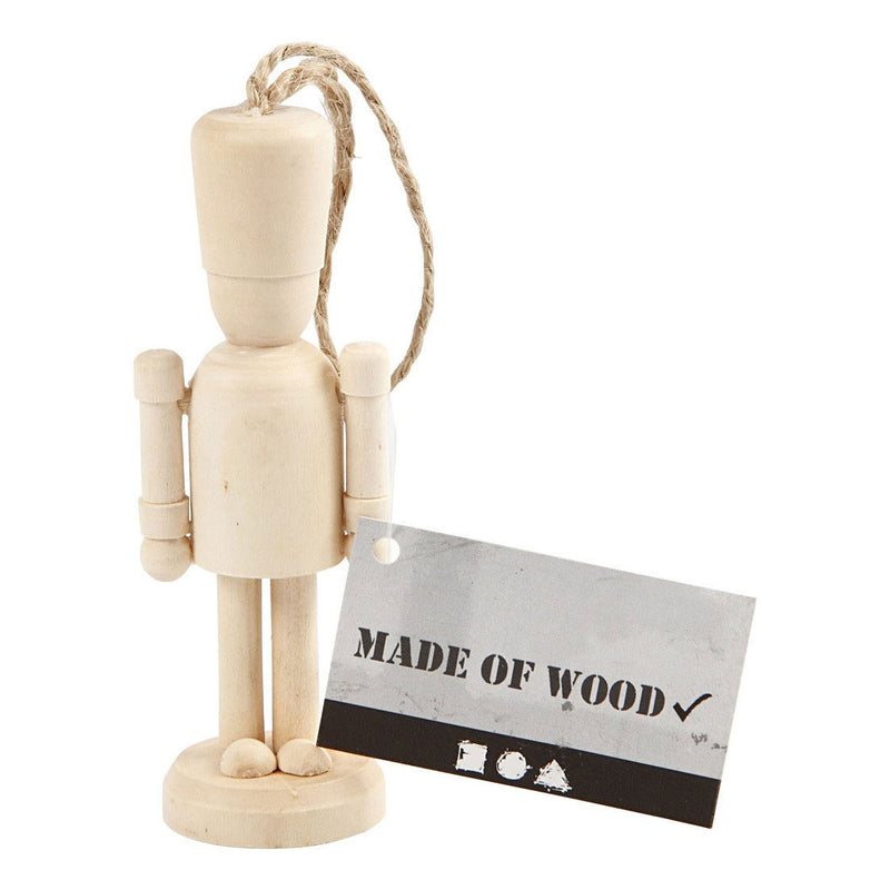 Load image into Gallery viewer, Creativ company houten figuur met ophangkoord
