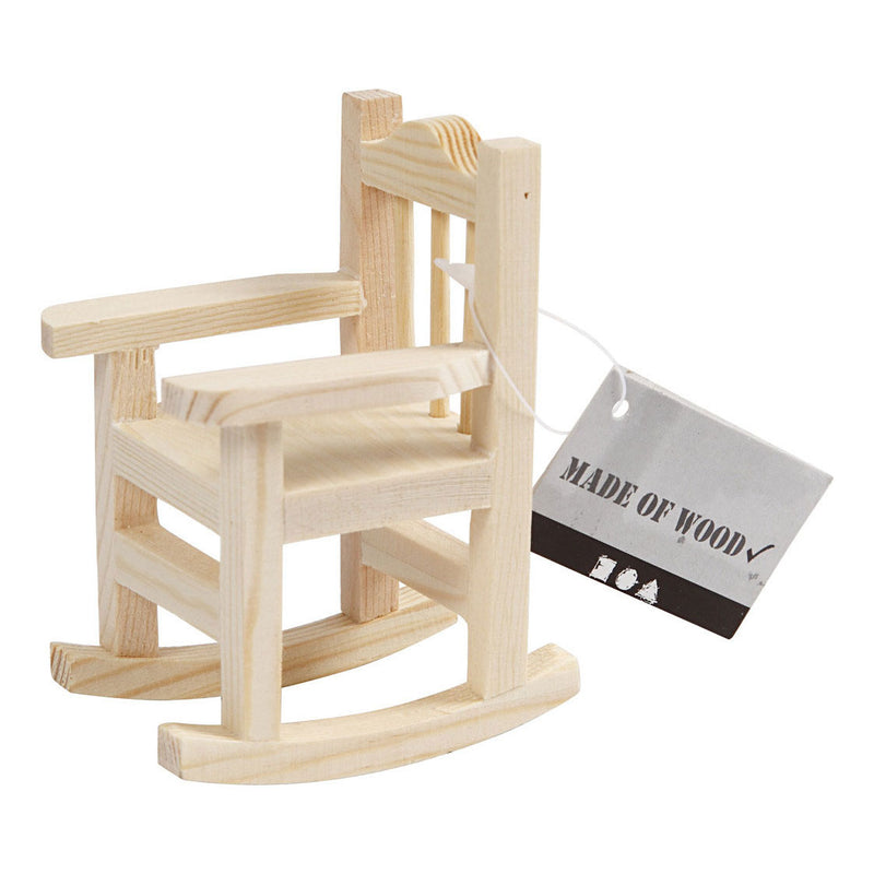 Load image into Gallery viewer, Creativ company houten mini schommelstoel
