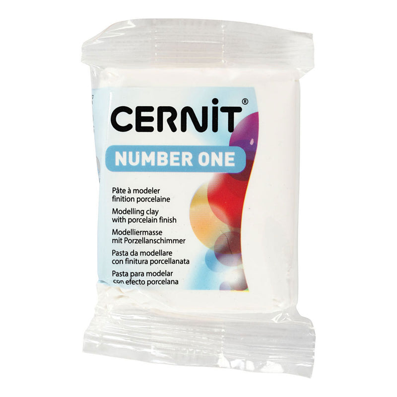 Load image into Gallery viewer, Creativ company cernit boetseerklei opaque white, 56 gram
