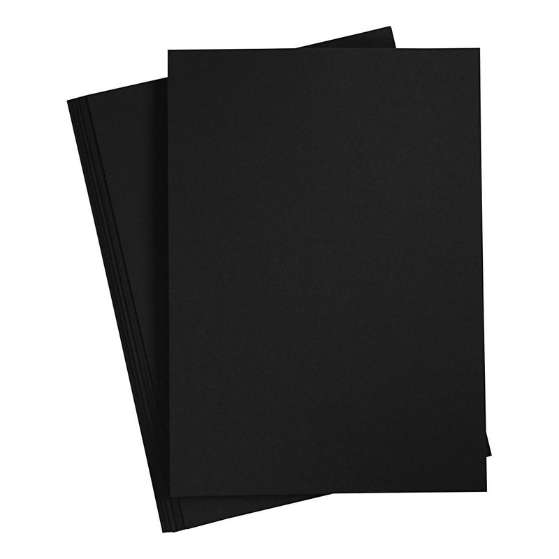 Load image into Gallery viewer, Creativ company karton zwart a4, 210-220g, 10 vellen
