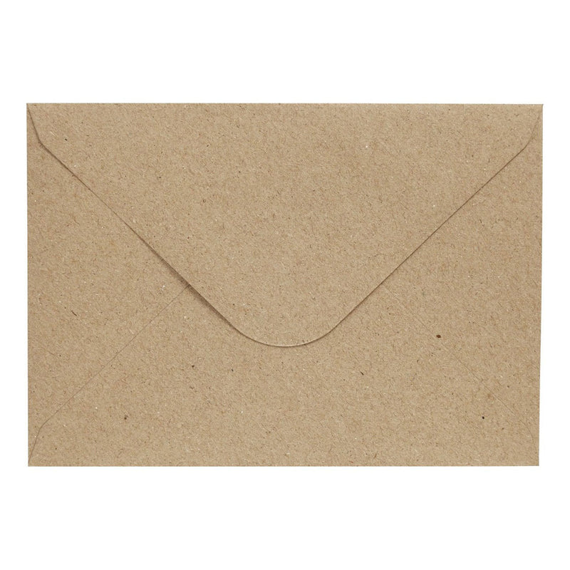 Load image into Gallery viewer, Creativ company enveloppen, afmeting envelop 11,5x16 cm, 110 gr, naturel, 10 stuk 1 doos
