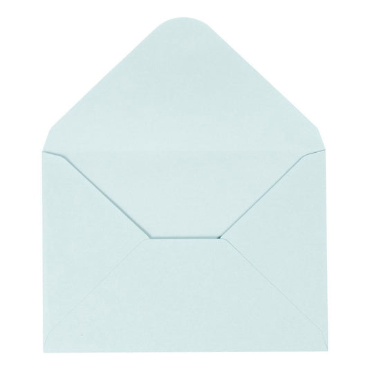 Creativ company enveloppen, afmeting envelop 11,5x16 cm, 110 gr, lichtblauw, 10 stuk 1 doos