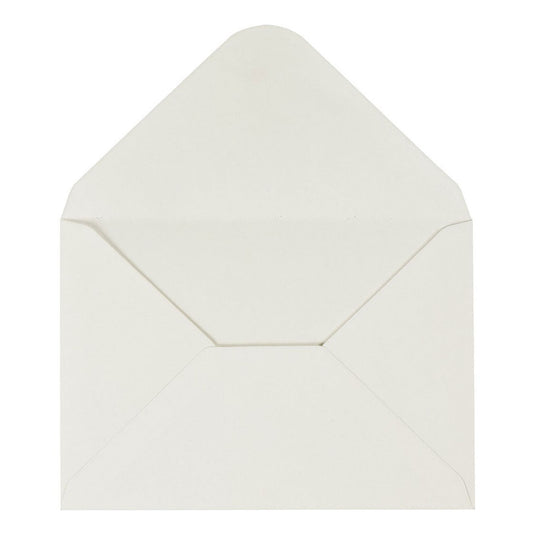 Creativ company enveloppen, afmeting envelop 11,5x16 cm, 110 gr, off-white, 10 stuk 1 doos