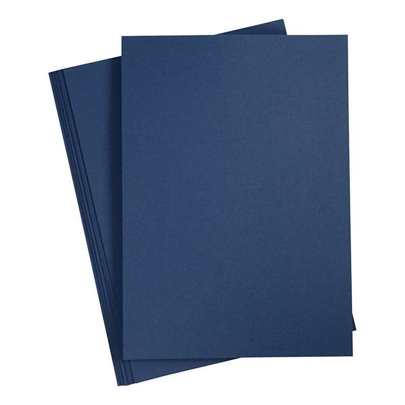 Load image into Gallery viewer, Colortime karton blauw a4 220g, 10st.
