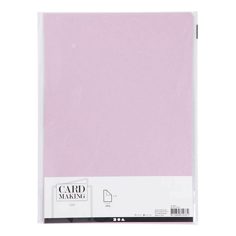Load image into Gallery viewer, Creativ company karton lichtpaars a4 220g, 10st.
