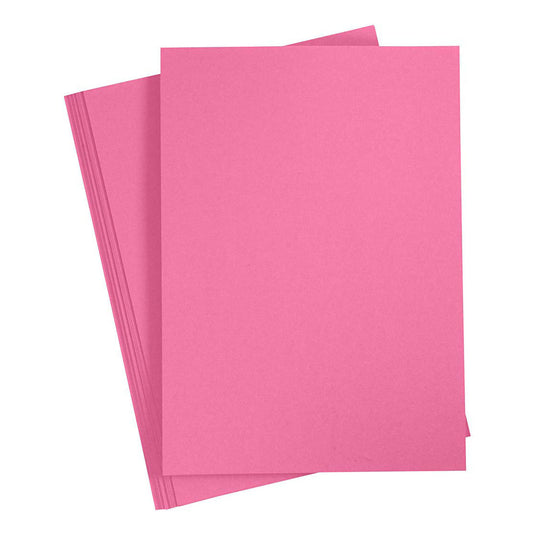 Creativ company karton roze a4 220g, 10st.