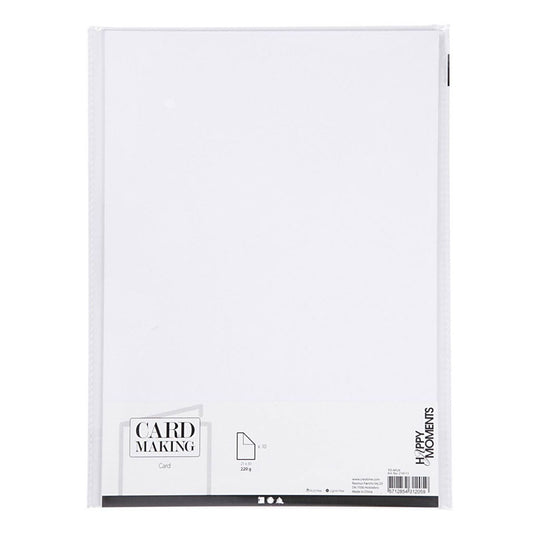 Creativ company https: www.cchobby.nl karton-met-textuur-a4-vel-210x297-mm-220-gr-wit-10-vel-1-doos