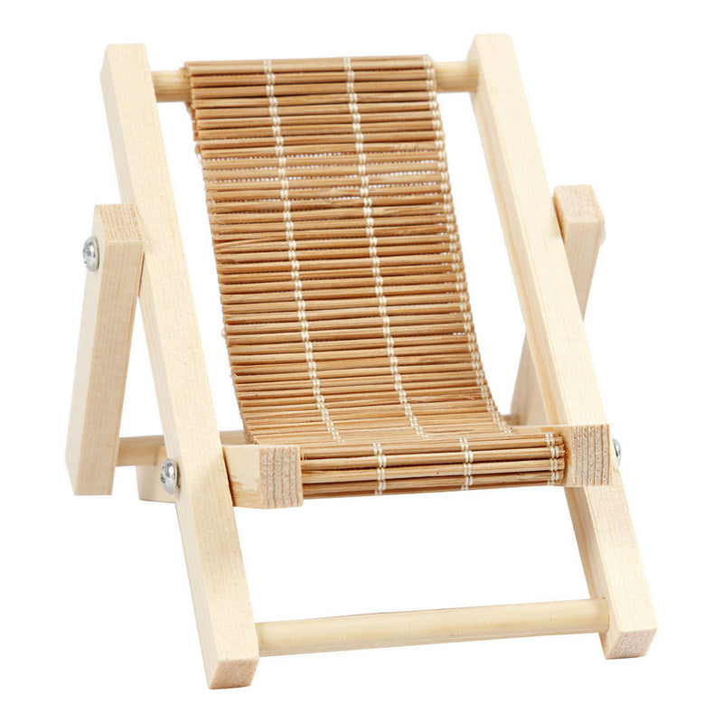 Afbeelding laden in galerijviewer, Creativ company houten mini strandstoel
