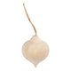 Creativ company hanger puntige houten kerstbal