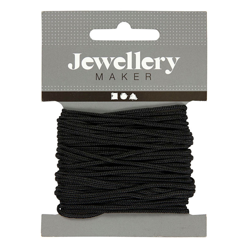 Load image into Gallery viewer, Creativ company macrame koord zwart, 8m
