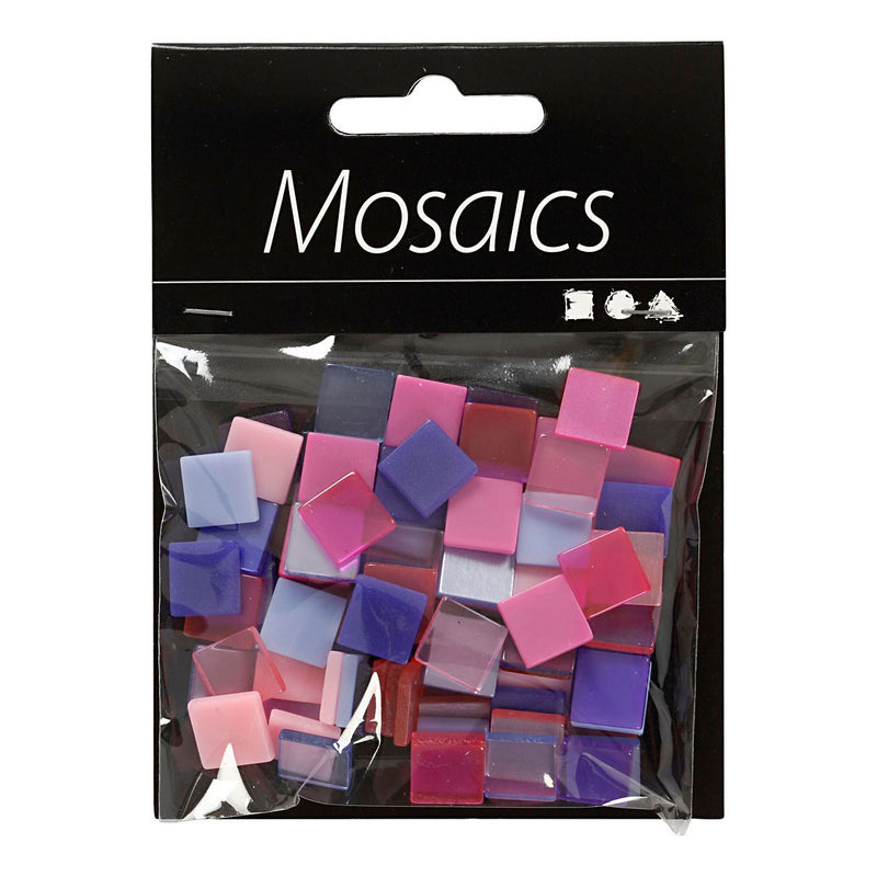 Load image into Gallery viewer, Creativ company mini mozaiek paars 10x10mm, 25 gram
