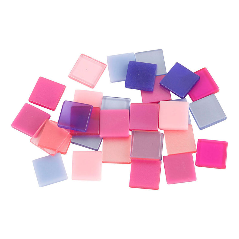 Load image into Gallery viewer, Creativ company mini mozaiek paars 10x10mm, 25 gram
