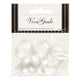 Creativ company ronde cabochons met platte achterkant, 8st.