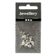 Creativ company http: www.cchobby.nl kalot-l-8-mm-d-3-mm-verzilverd-20-stuk-1-doos