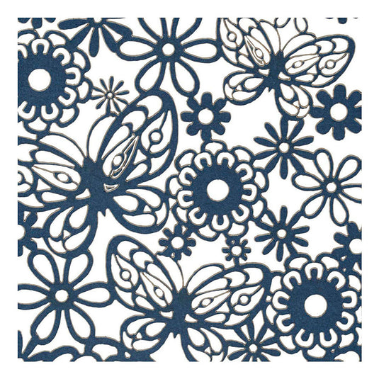 Creativ company patroonkarton, vel 10,5x15 cm, 200 gr, blauw, 10 stuk 1 doos