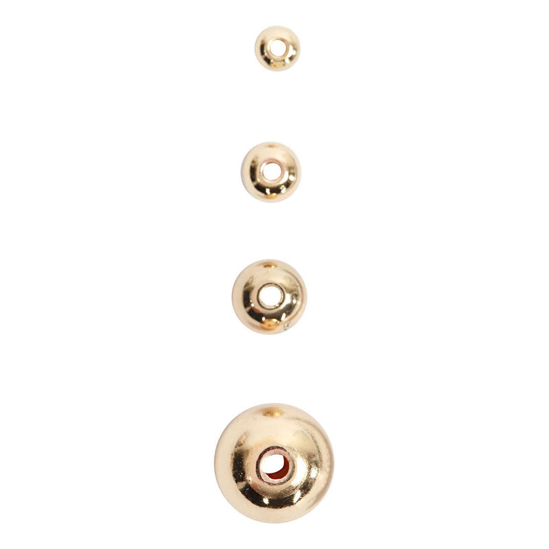 Load image into Gallery viewer, Creativ company kralen goud, 150st.
