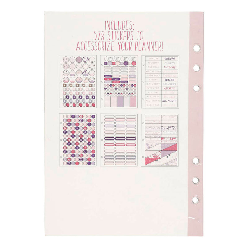 Load image into Gallery viewer, Creativ company stickerboek bloemen a5 voor planner, 578st.
