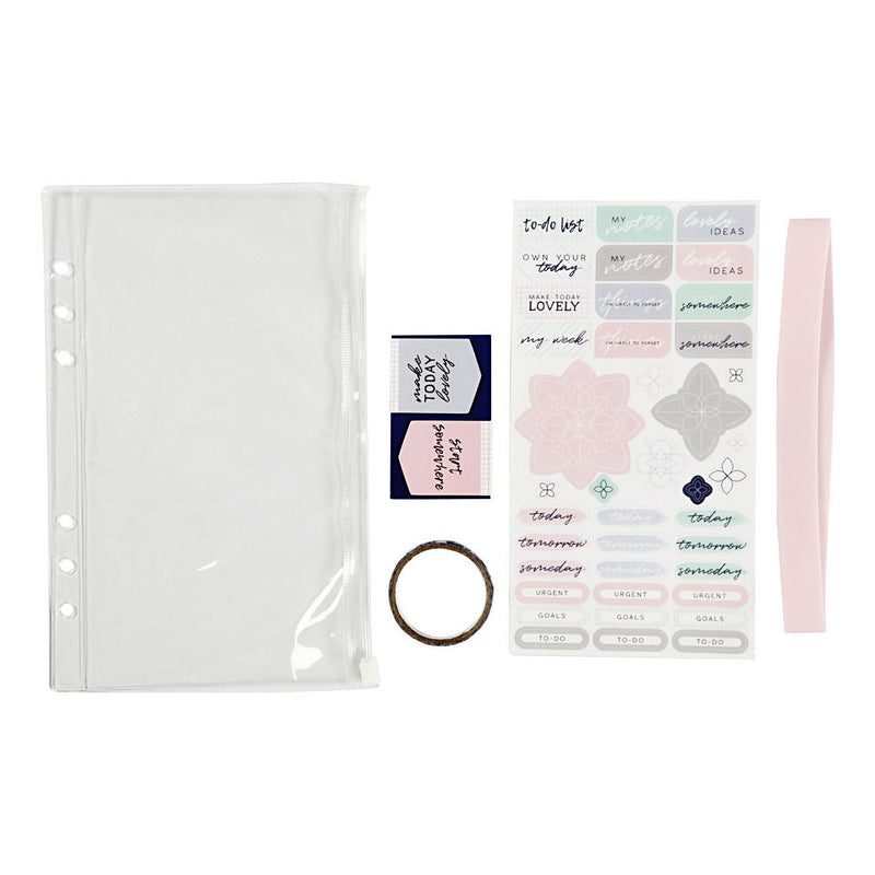 Load image into Gallery viewer, Creativ company plastic etui met accessoires, a5, vel 140x215 mm, 1 stuk
