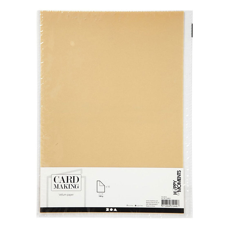 Load image into Gallery viewer, Creativ company vellumpapier a4 naturel, 10 vellen
