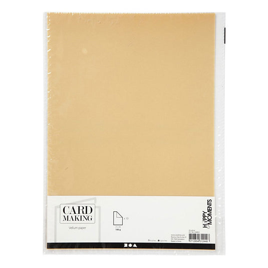 Creativ company http: www.cchobby.nl vellumpapier-a4-vel-210x297-mm-100-gr-naturel-10-vel-1-doos