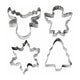 Creativ company http: www.cchobby.nl uitsteekvormen-kerstboom-engel-rendier-sneeuwvlok-h-8-cm-4-stuk-1-doos