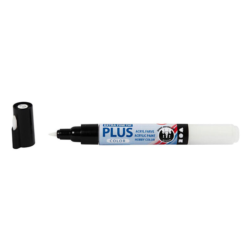 Load image into Gallery viewer, Creativ company https: www.cchobby.nl plus-color-marker-l-14-5-cm-lijndikte-0-7-mm-off-white-5-5-ml-1-stuk
