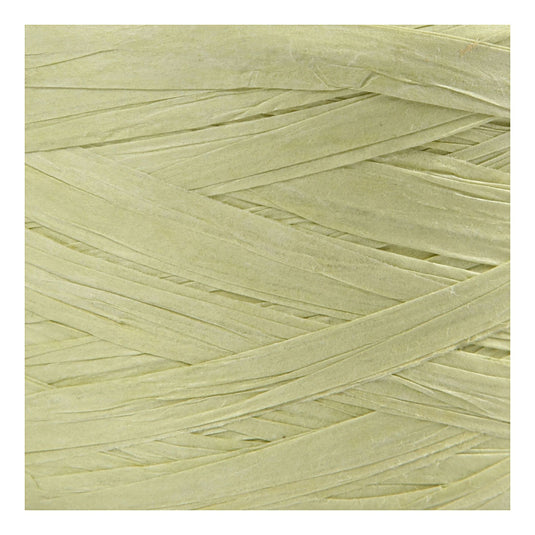 Creativ company papier raffia garen lichtgroen, 100m