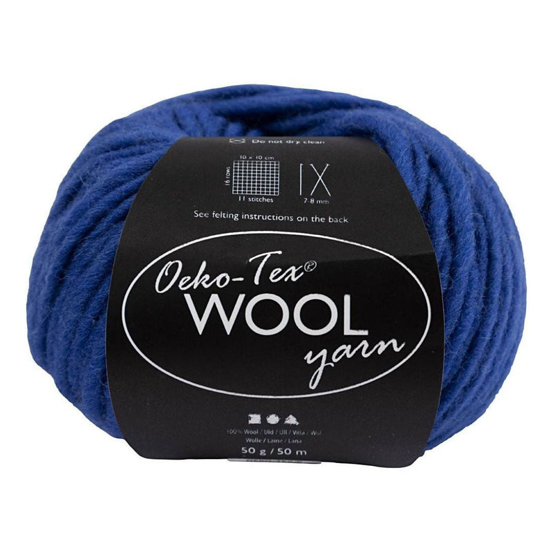 Load image into Gallery viewer, Creativ company wolgaren blauw, 50m
