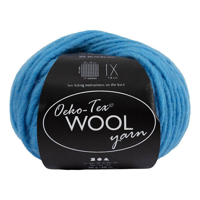 Load image into Gallery viewer, Creativ company wolgaren turquoise, 50m
