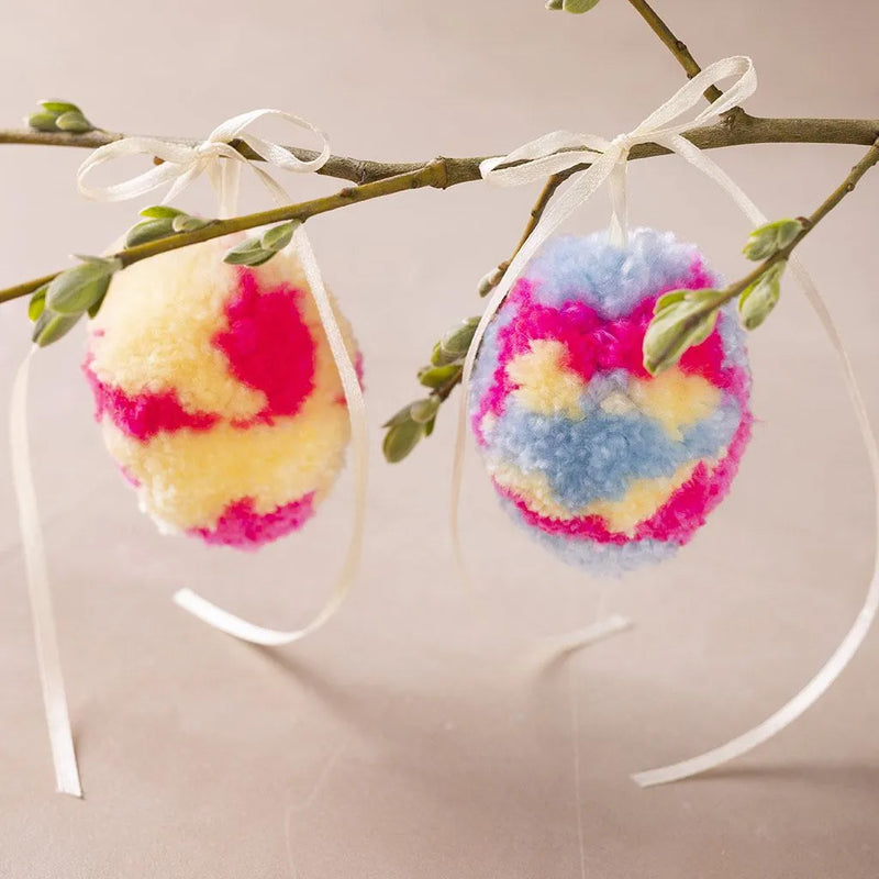 Load image into Gallery viewer, Creativ company mini hobbyset pompom ei, 2st. pasen
