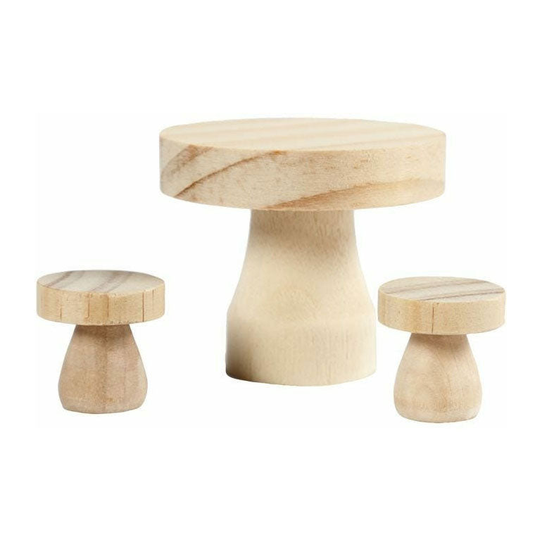 Load image into Gallery viewer, Creativ company houten mini meubelset, 3dlg.
