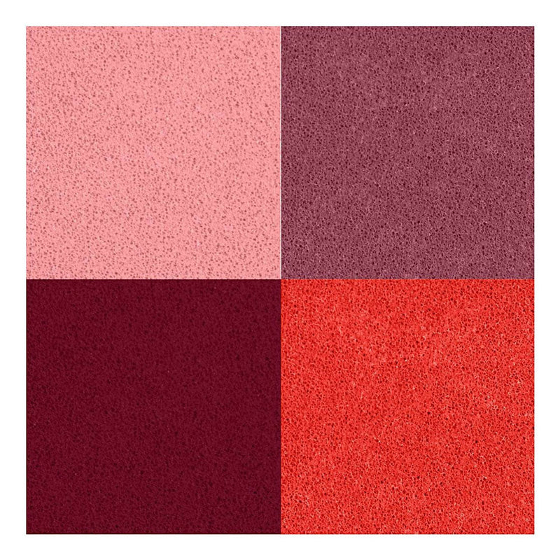 Load image into Gallery viewer, Creativ company stempelinkt, peach, roze, lichtroze, donkerroze, h: 2 cm, afm 3,5x3,5 cm, 4 stuk 1 doos
