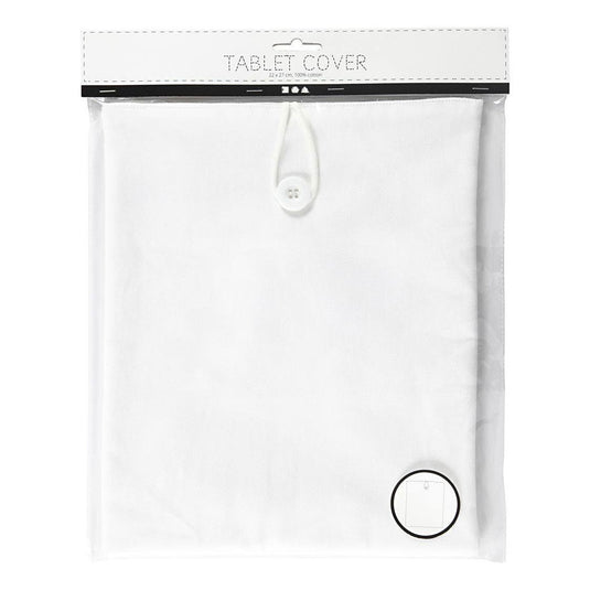 Creativ company tablet hoes wit, 22x27cm
