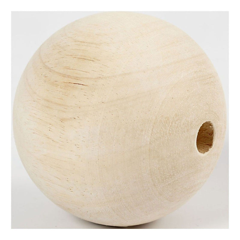Load image into Gallery viewer, Creativ company https: www.cchobby.nl houten-kraal-d-80-mm-gatgrootte-12-mm-1-stuk
