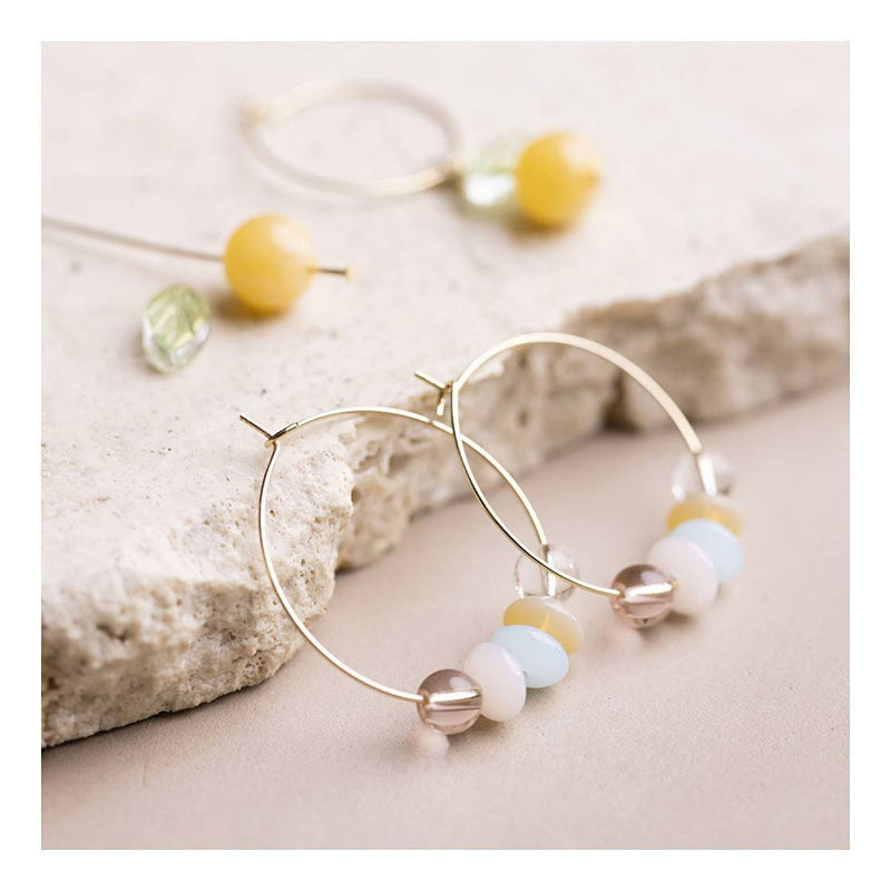 Load image into Gallery viewer, Creativ company mini hobbyset sieraden oorringen met kralen
