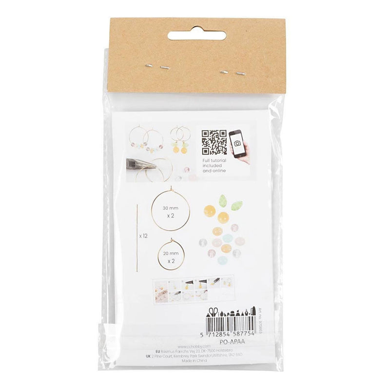 Load image into Gallery viewer, Creativ company mini hobbyset sieraden oorringen met kralen
