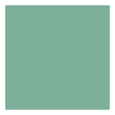 Creativ company textile color semi-dekkende textielverf - zeegroen, 50ml
