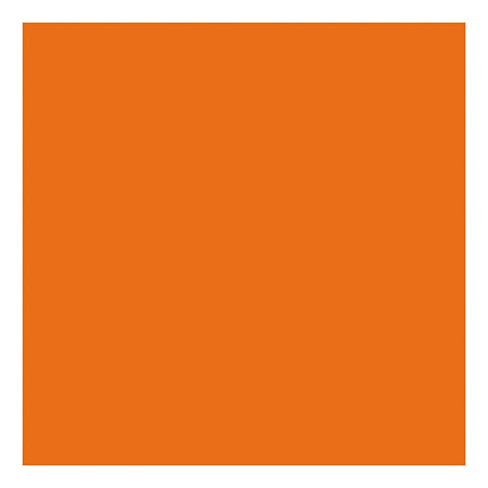 Creativ company textile color dekkende textielverf - oranje, 50ml