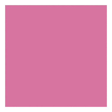 Creativ company textile color dekkende textielverf - roze, 50ml