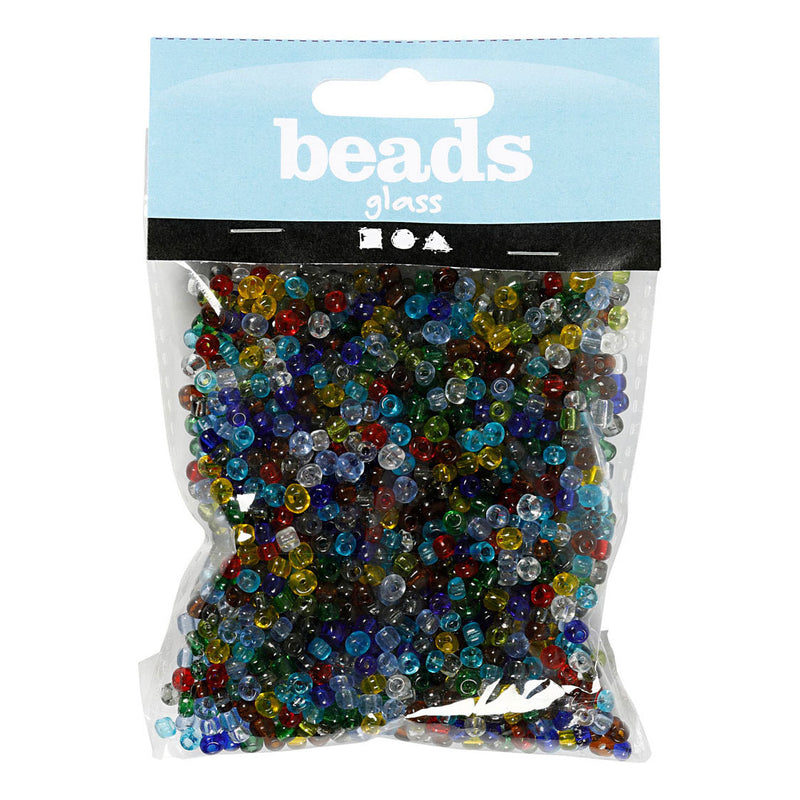 Load image into Gallery viewer, Creativ company rocailles transparant glas, 130 gram
