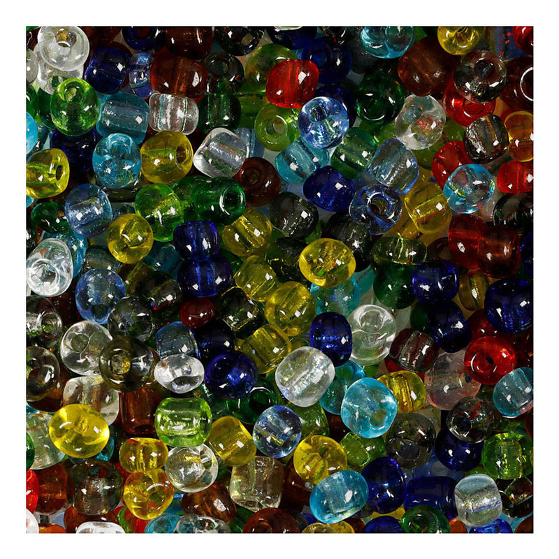 Load image into Gallery viewer, Creativ company rocailles transparant glas, 130 gram
