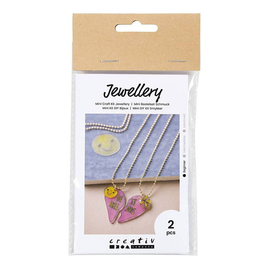 Creativ company mini hobbyset sieraden vriendschapskettingen van krimpfolie