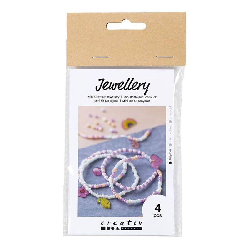 Load image into Gallery viewer, Creativ company mini hobbyset sieraden krimpfolie armbanden paars
