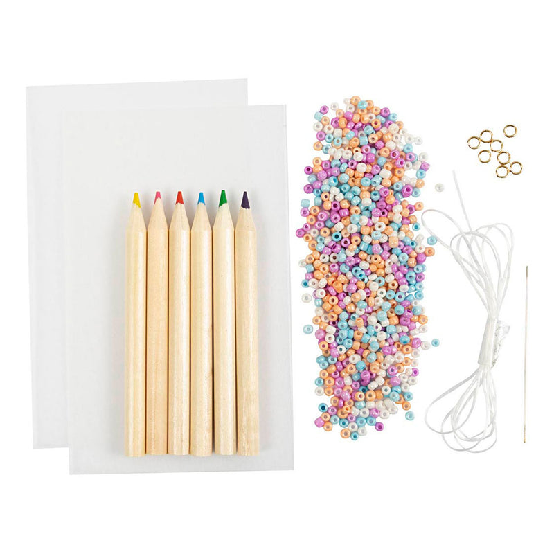 Load image into Gallery viewer, Creativ company mini hobbyset sieraden krimpfolie armbanden paars
