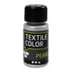 Creativ company textile color dekkende textielverf - zilver parelmoer, 50ml
