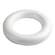 Creativ company styropor ringen met platte achterkant, 30cm