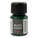 Creativ company glass color transparante verf - briliant groen, 30ml